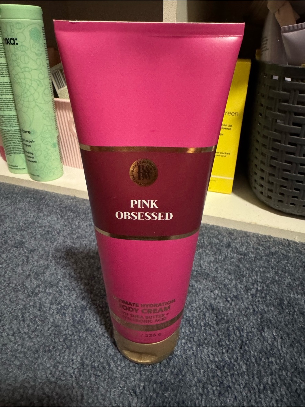 Bath & Body Works Pink Obsessed Body Cream - Pink & Gold